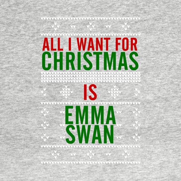 All I want for Christmas is Emma Swan by AllieConfyArt